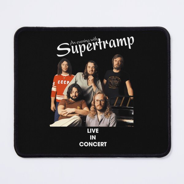 Item preview, Supertramp Live In Concert Band Portrait designed and sold by Musa-Merch.