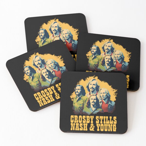 Item preview, Crosby Stills Nash And Young Four Members designed and sold by Musa-Merch.