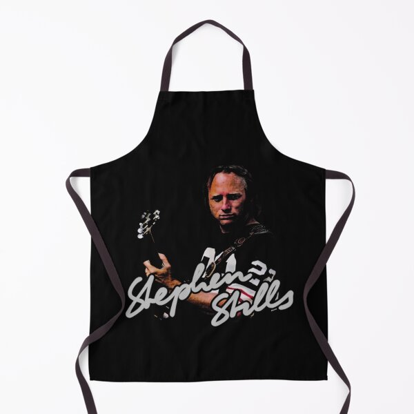 Item preview, Stephen Stills Guitarist Monochrome Portrait Visual designed and sold by Musa-Merch.