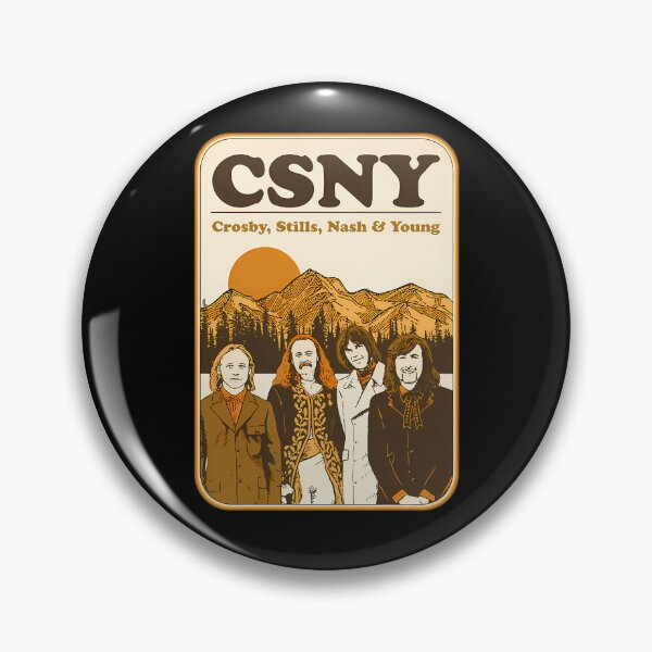 Item preview, CSNY Crosby Stills Nash And Young Mountain designed and sold by Musa-Merch.