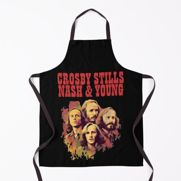 Item preview, Crosby Stills Nash And Young Paint Splash Portrait designed and sold by Musa-Merch.