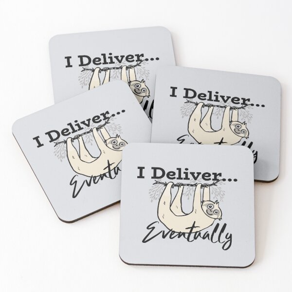 Item preview, I Deliver… Eventually-V3 designed and sold by CHIEF-HAT STORE.