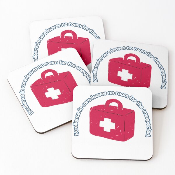 Item preview, First Aid Kit Nurse Gift - Excellence in Care Professional Medical Design designed and sold by Unique Gifts For Your Profession!.