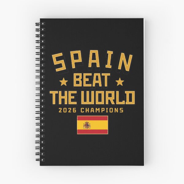 Artikelvorschau, Spanien 2026 Champions entworfen und verkauft von Thudesign85.
