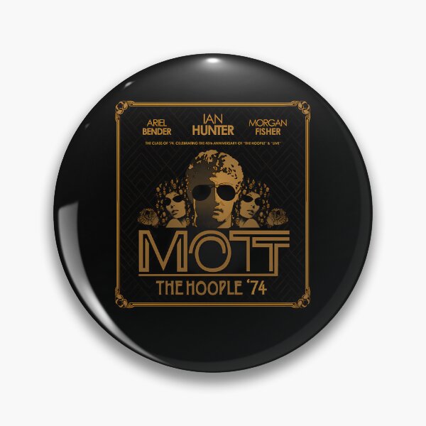 Item preview, Mott The Hoople 74 Ian Hunter Golden designed and sold by SpacePride.