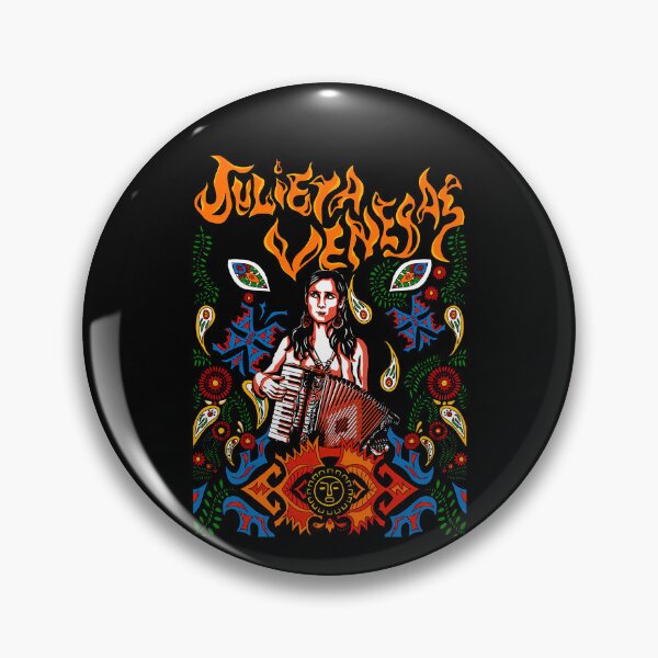 Item preview, Julieta Venegas Accordion Folk Art Mexican Singer designed and sold by SpacePride.