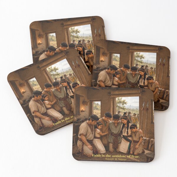 Item preview, Faith is the antidote of fear - the Stripling Warriors  designed and sold by Heather Walton.