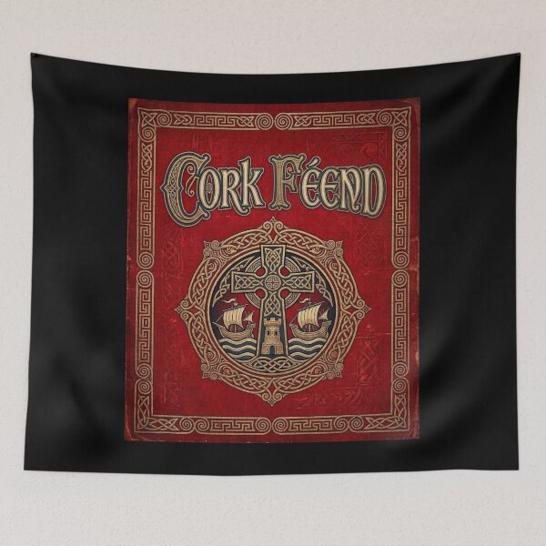 Item preview, Cork Féend Irish Celtic Cross Heritage Art designed and sold by Flirt-Teez.