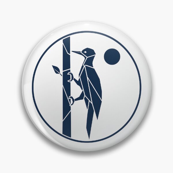 Item preview, Black Woodpecker Emblem designed and sold by Norvian.