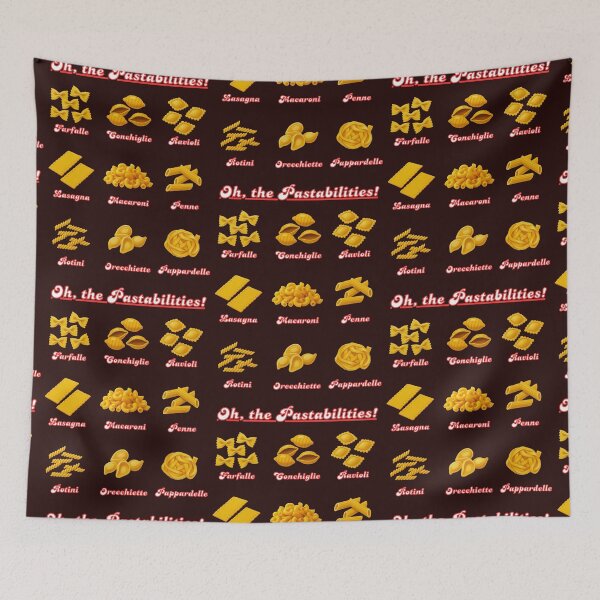 Item preview, Possibilities Pasta Italian Cuisine Punny Food Lovers Cooks Design designed and sold by InkyCorvid.