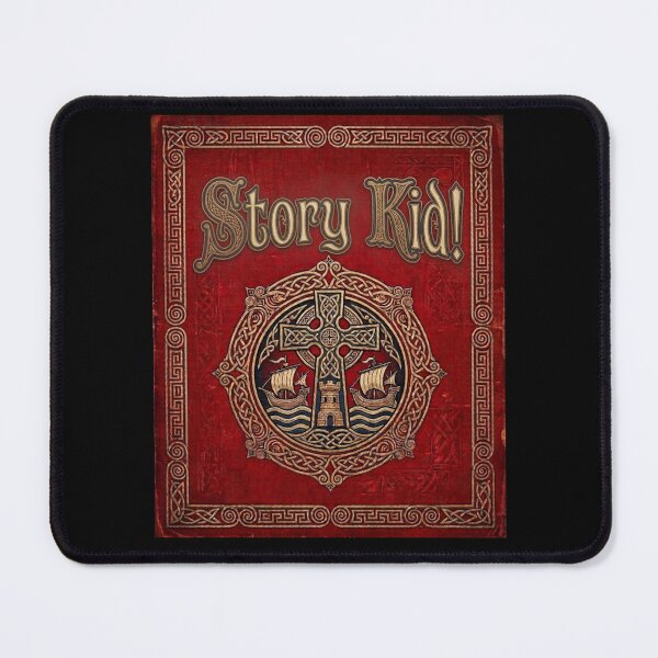 Item preview, Story Kid Celtic Knotwork Fantasy Reader Design designed and sold by Flirt-Teez.