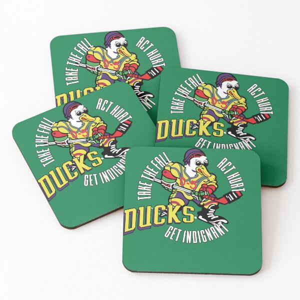 Item preview, Take the Fall: Act Hurt: Get Indignant - Mighty Ducks - Patch Design  designed and sold by Hair-brained  Haberdasher.
