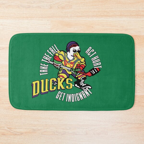 Item preview, Take the Fall: Act Hurt: Get Indignant - Mighty Ducks - Patch Design  designed and sold by Hair-brained  Haberdasher.