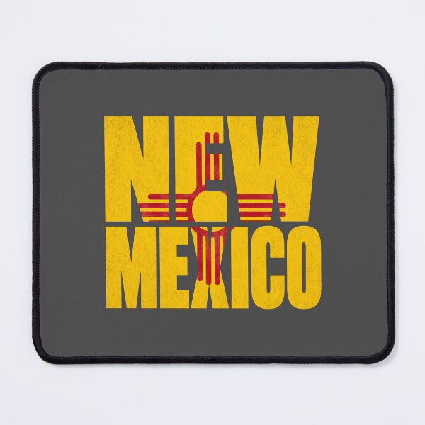 Item preview, New Mexico State Flag Typography | Vintage Zia Symbol Design designed and sold by SimplyJasper.