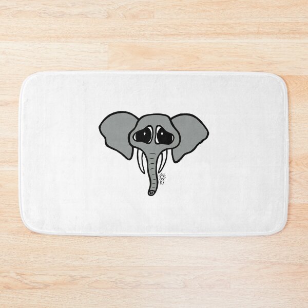 Item preview, Elephant Friend Cute Sad Big Eyes Safari Illustration designed and sold by ArtbySunRaeer.