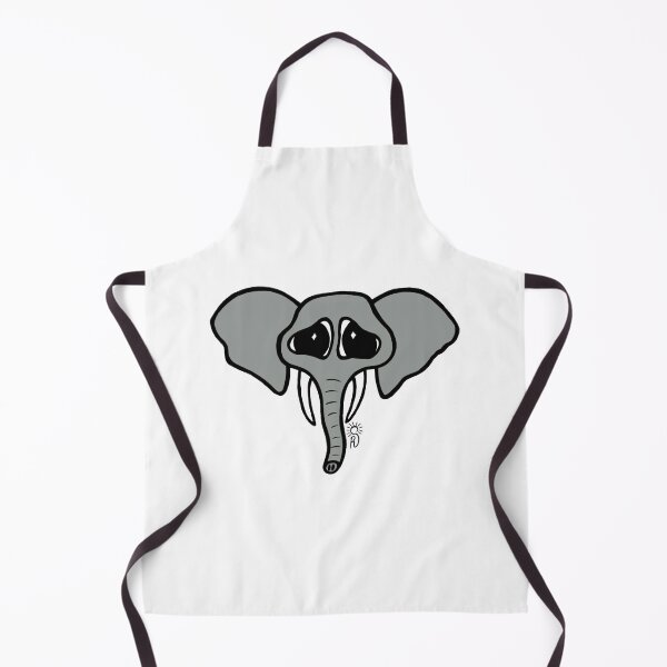 Item preview, Elephant Friend Cute Sad Big Eyes Safari Illustration designed and sold by ArtbySunRaeer.