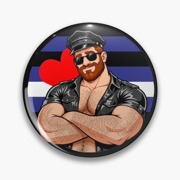 Item preview, Leather Gay Daddy | Gay Bear Pride Leather Gift For Gay Bears designed and sold by BrokenLabel.
