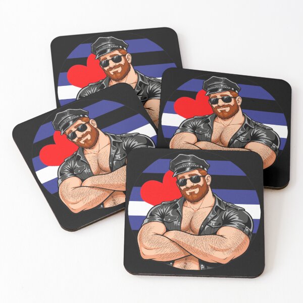 Item preview, Leather Gay Daddy | Gay Bear Pride Leather Gift For Gay Bears designed and sold by BrokenLabel.
