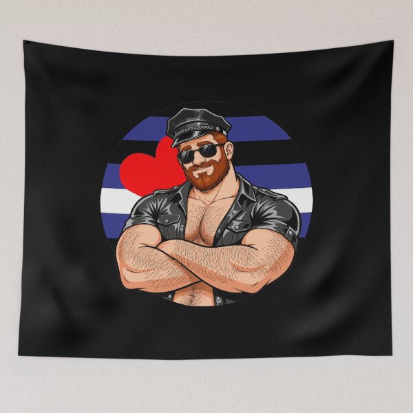 Item preview, Leather Gay Daddy | Gay Bear Pride Leather Gift For Gay Bears designed and sold by BrokenLabel.