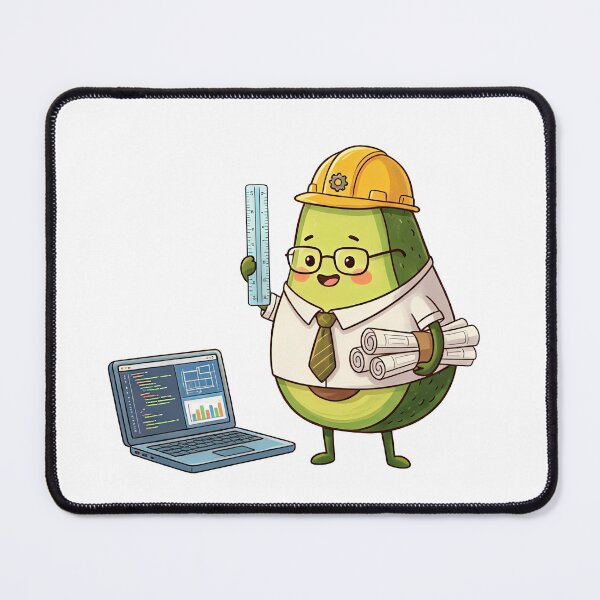 Item preview, engineer avocado designed and sold by WatermelonShop-.