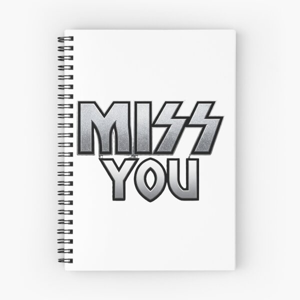 Item preview, miss you funny hard rock band parody graphic designed and sold by lifrary365.
