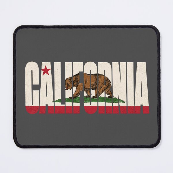 Item preview, California State Flag Typography | Vintage Bear Flag Design designed and sold by SimplyJasper.