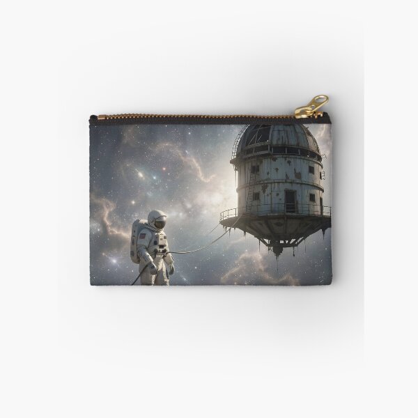 Item preview, Astronaut Docked to Cosmic Observatory designed and sold by Wiss2Arts.