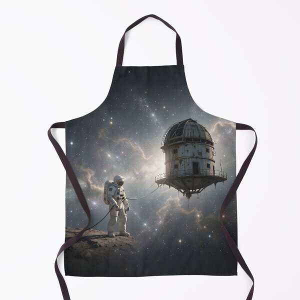 Item preview, Astronaut Docked to Cosmic Observatory designed and sold by Wiss2Arts.