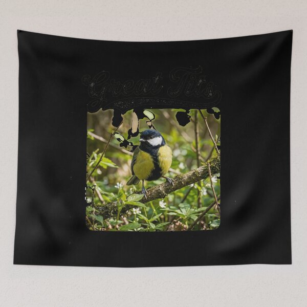 Item preview, Great Tit Bird Lover Funny Birdwatching Design designed and sold by Flirt-Teez.