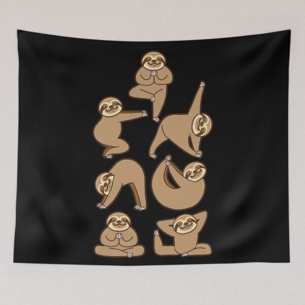 Item preview, Cute Sloth Yoga designed and sold by plushism.