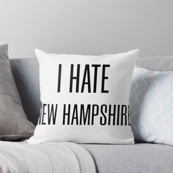 Item preview, I HATE STATES (NEW HAMPSHIRE) designed and sold by ReckahFox.