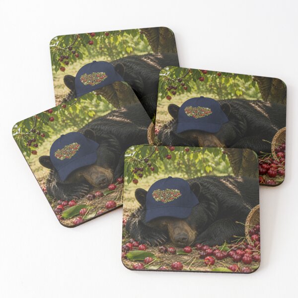 Item preview, Traverse City Bear Nap | Cherry Country Wildlife designed and sold by FreshWaterWares.