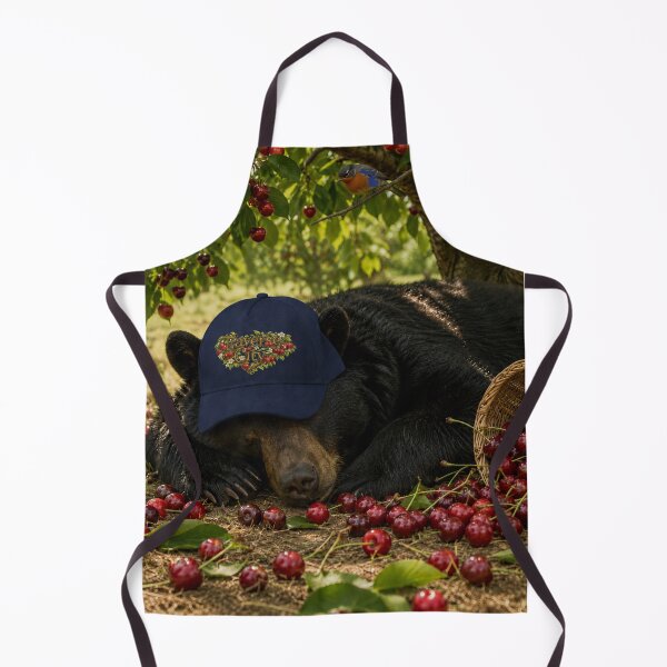 Item preview, Traverse City Bear Nap | Cherry Country Wildlife designed and sold by FreshWaterWares.