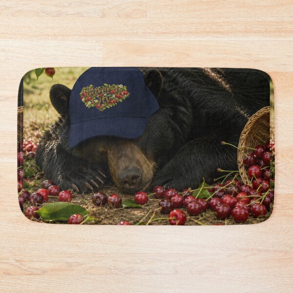 Item preview, Traverse City Bear Nap | Cherry Country Wildlife designed and sold by FreshWaterWares.