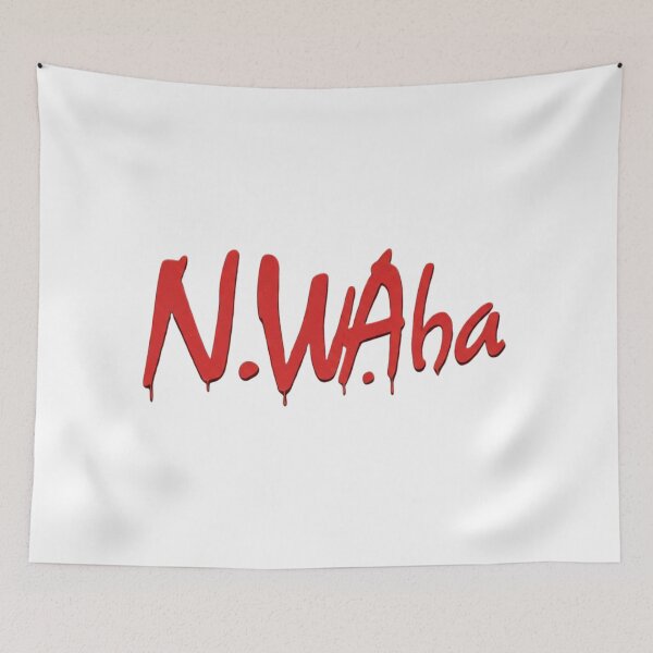 Item preview, nwaha funny hip hop graffiti parody graphic designed and sold by lifrary365.