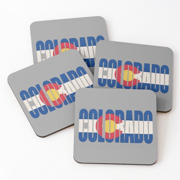 Item preview, Colorado State Flag Typography | Vintage Rocky Mountain Design designed and sold by SimplyJasper.