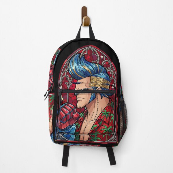 Item preview, Franky One Piece Red Gothic Stained Glass designed and sold by mildaclairmo.