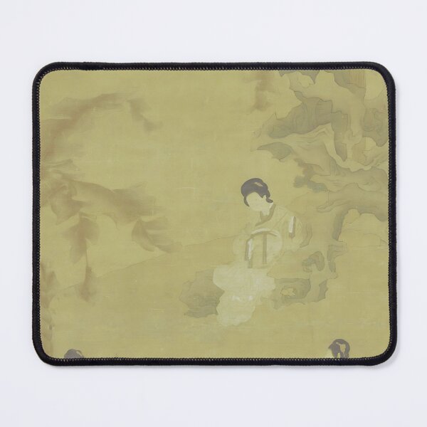 Item preview, Female Musician in a garden under banana palm designed and sold by Paper & Pine .
