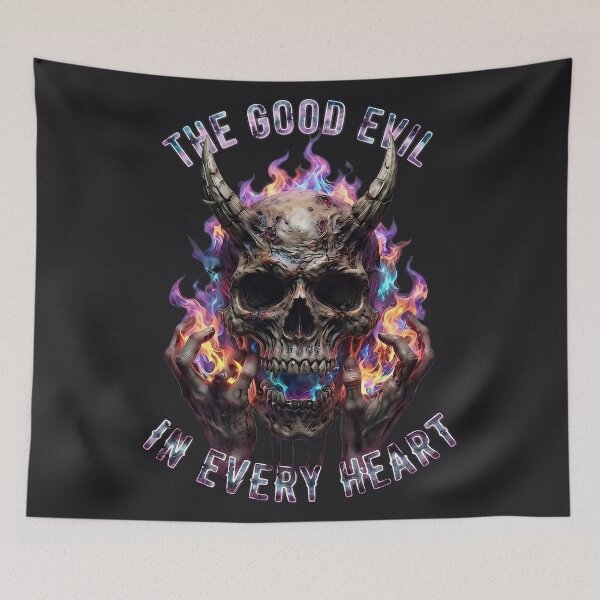 Item preview, Spectral Infernal Skull Flames Graphic designed and sold by Voodoo Store Paranormal Collections.