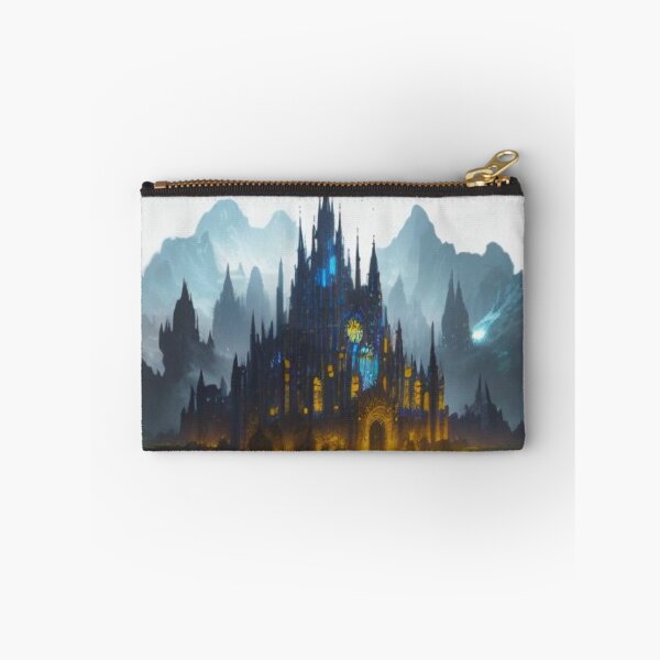 Aperçu de l'œuvre Château gothique enchanté - Art fantastique créée et vendue par Uniquely Yours.