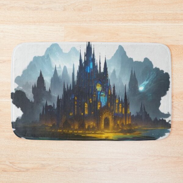 Item preview, Enchanted Gothic Castle Fantasy Art designed and sold by Uniquely Yours.