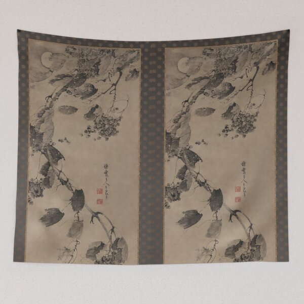 Item preview, grapevine in the wind and moonlight designed and sold by Paper & Pine .