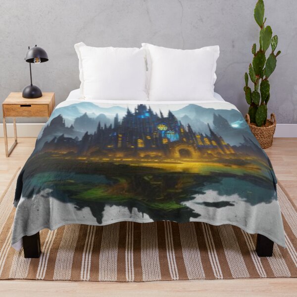 Item preview, Enchanted Gothic Castle Fantasy Art designed and sold by Uniquely Yours.
