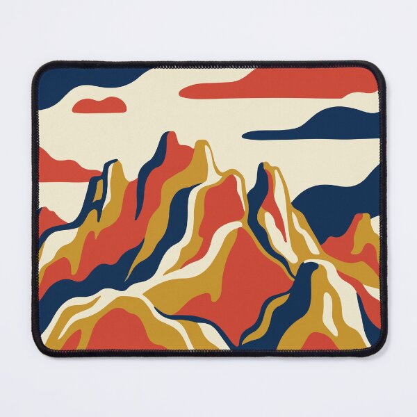 Item preview, Badlands National Park USA Travel Vintage designed and sold by RareDeerArt.