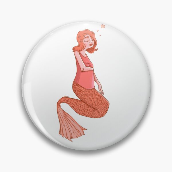 Item preview, Melancholy Mermaid  designed and sold by MikeMonoSillustrations.