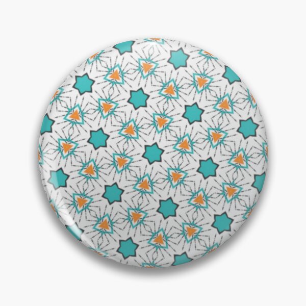 Item preview, Retro Twinkling Stars Pattern designed and sold by Shy Fractal Designs.