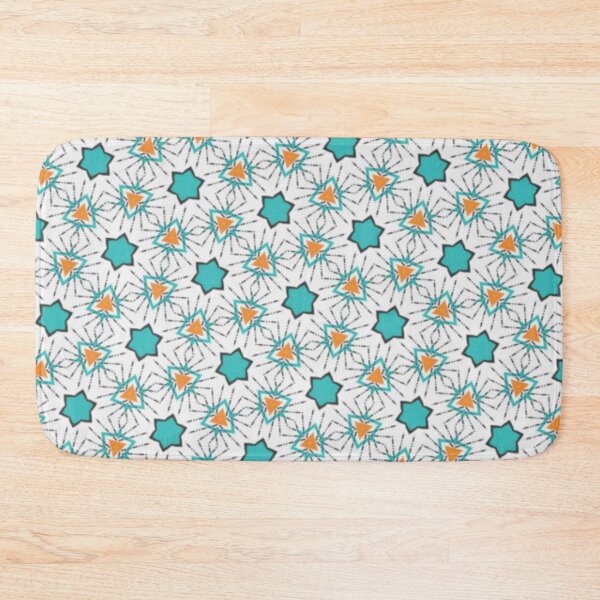 Item preview, Retro Twinkling Stars Pattern designed and sold by Shy Fractal Designs.