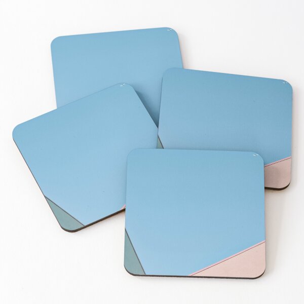 Item preview, Minimalist Rooftops Under Blue Sky designed and sold by Sparkmarvin.
