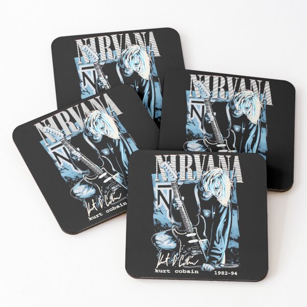 Item preview, Nirvana Kurt Cobain Guitar Silhouette designed and sold by Scottist-Studio.
