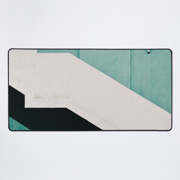 Item preview, Minimalist Staircase with Green Wall designed and sold by Sparkmarvin.